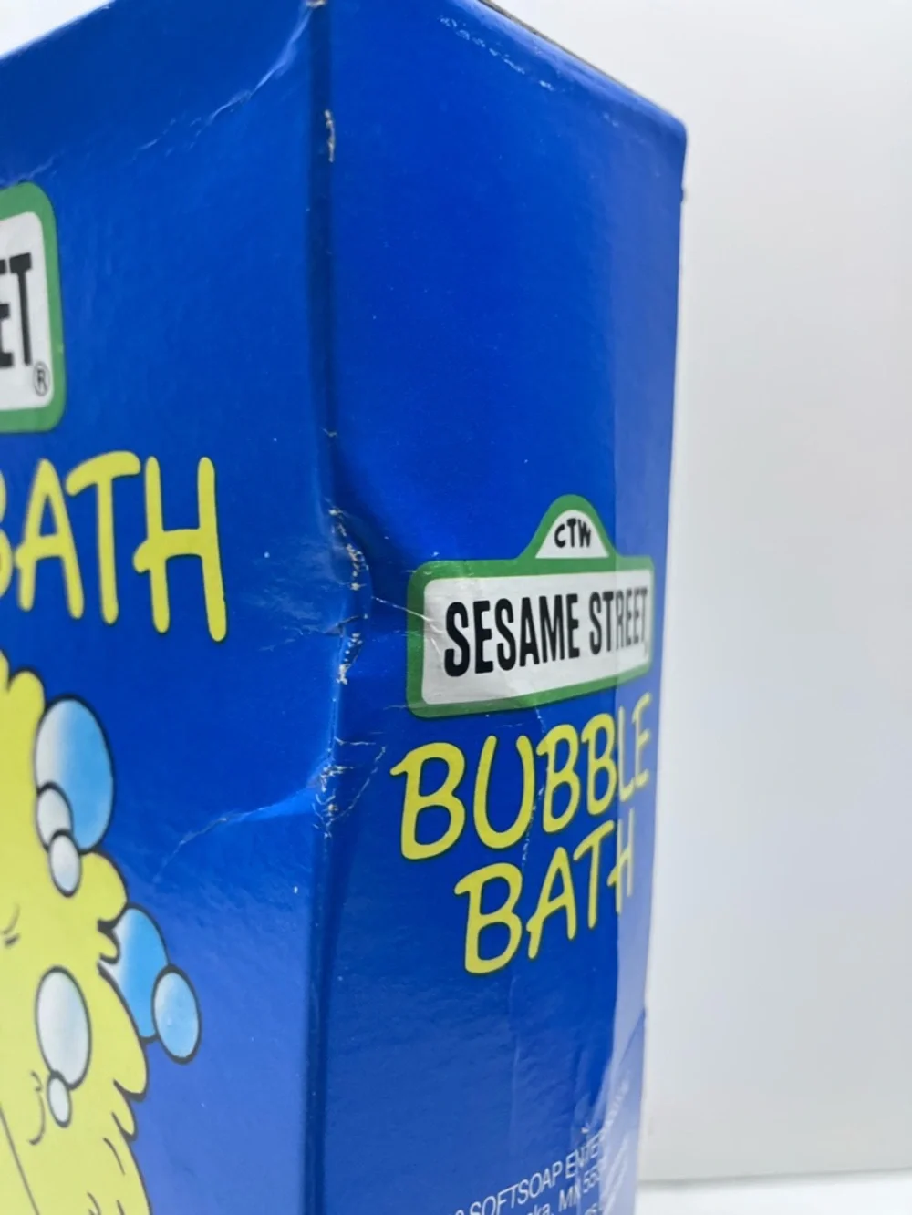 Sesame Street Bubble Bath - Blue and Yellow